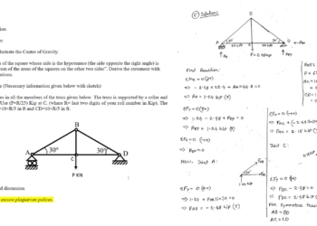 Engineering Mechanics Case Study Question Paper & Answer Sheet