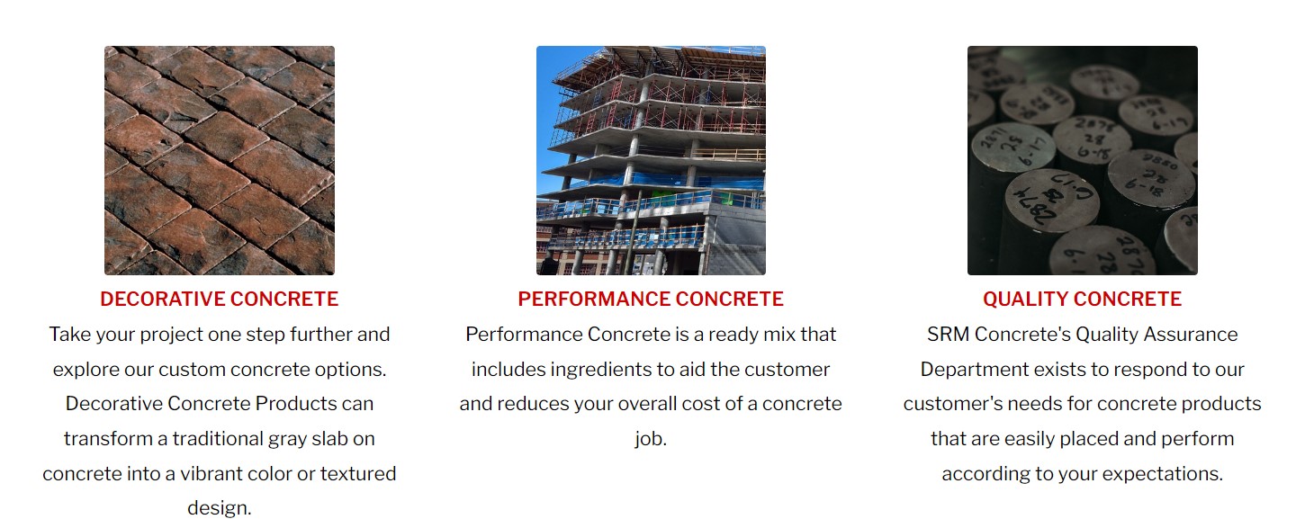 SRM Concrete Products