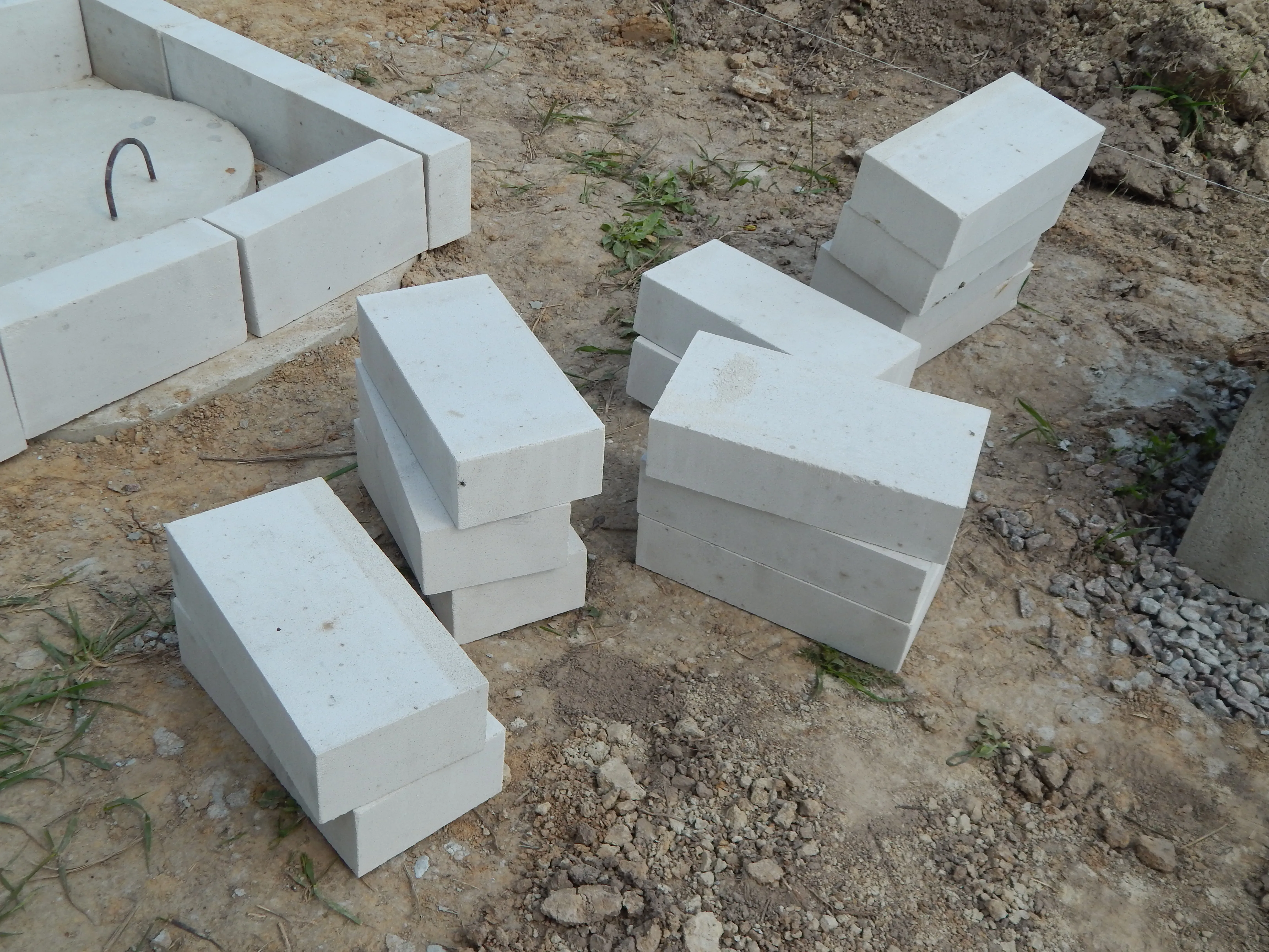 Vecteezy Building Bricks Stone Materials For Work Result Autoclaved Aerated Concrete (AAC)