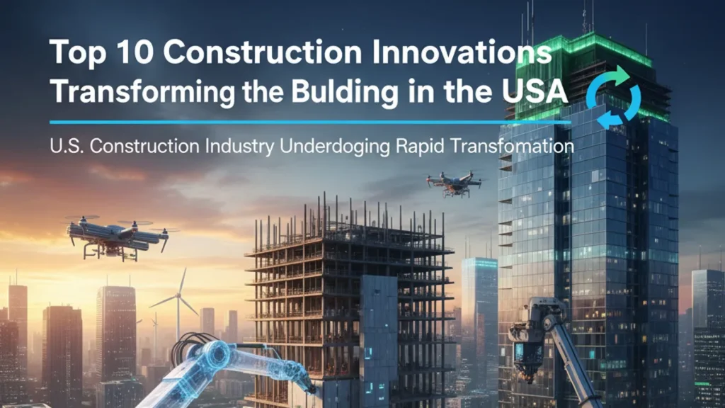 Top 10 Construction Innovations Transforming the Future of Building in the USA