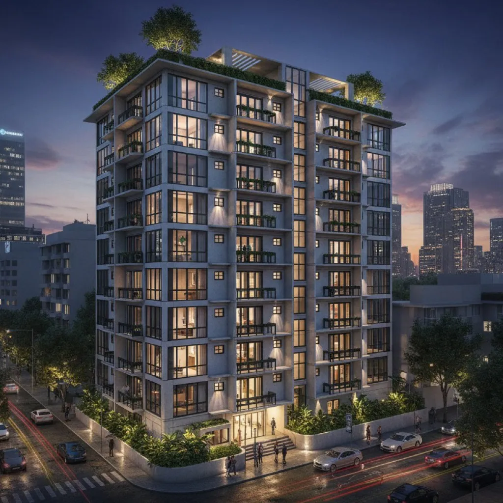 10 Story Residential Building 10 STORY RESIDENTIAL BUILDING