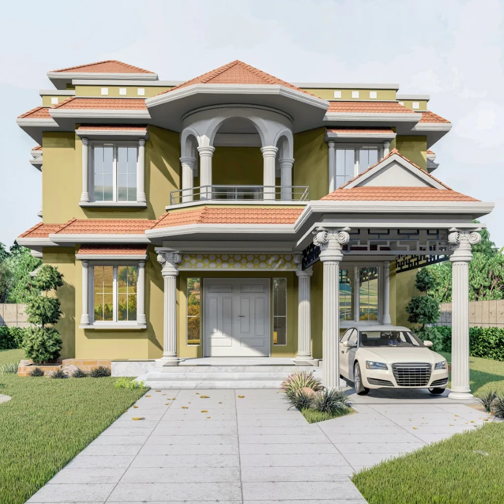 2 Story Duplex Villa Design 2 STORY DUPLEX VILLA DESIGN